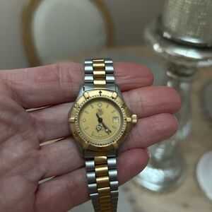 Tag Heuer Professional Gold and Silver Women's Watch
